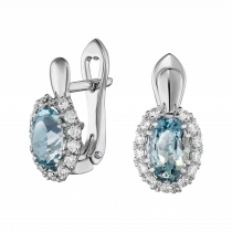 Серьги «Улетая за горизонт»