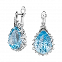 Серьги «Я дышу тобой»