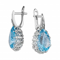 Серьги «Я дышу тобой»