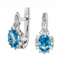 Серьги «Нежность небес» Серьги «Нежность небес»