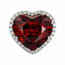 Кольцо «Сердце цвета пламени» Кольцо «Сердце цвета пламени»