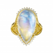 Кольцо «В лимонном свете луны» Кольцо «В лимонном свете луны»