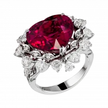 Кольцо «Многогранность сердца»