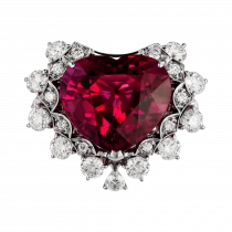 Кольцо «Многогранность сердца»