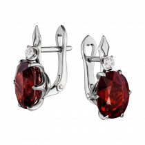 Серьги «Огненная харизма»