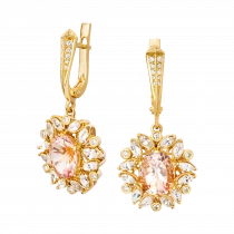 Серьги «Расцвела любовь» Серьги «Расцвела любовь»