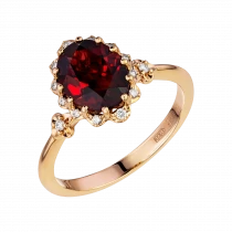 Кольцо «Элегия в багрянце» Кольцо «Элегия в багрянце»