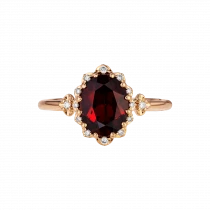 Кольцо «Элегия в багрянце» Кольцо «Элегия в багрянце»