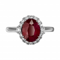 Кольцо с рубином «Максимальная близость»