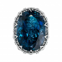 Кольцо «Ночной витраж»