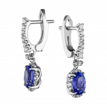 Серьги «Тональность небес» Серьги «Тональность небес»