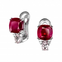 Серьги «В сопровождении пламени»