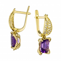 Серьги «Освещая ночь»