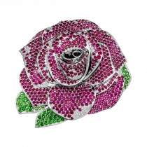 Брошь «Сад огненных грез»