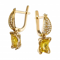 Серьги «Бразильское солнце»