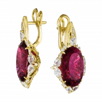 Серьги «Терпкость вишен»