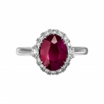 Кольцо с рубином «Максимальная близость»