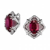 Серьги «Обдавая жаром»