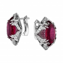 Серьги «Обдавая жаром»