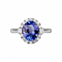 Кольцо «Небесные тона»