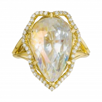 Кольцо «Золотая тишина ночи»