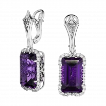 Серьги «Городская ночь»