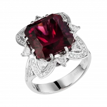 Кольцо «Пульсация алых искр»