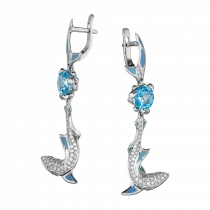 Серьги «Манящая бездна»