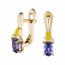 Серьги «Палитра Климта»