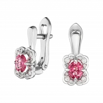 Серьги «Алая миниатюра» Серьги «Алая миниатюра»