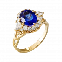 Кольцо «Синяя вечность»