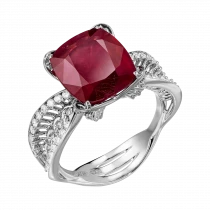 Кольцо с рубином «Милонга»