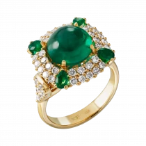 Кольцо «Зеленая леди»