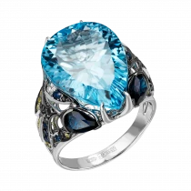 Кольцо «В голубой глубине»