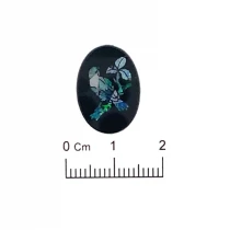 Мозайка миниатюра из цветных камней (1шт) 4,56 карат