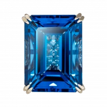 Кольцо «Сине-голубой простор»